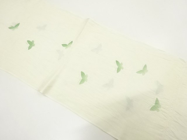 JAPANESE KIMONO / SHIBORI SUMMER OBIAGE